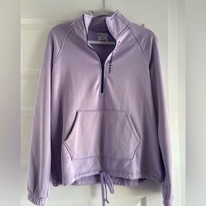 Purple champion quarter zip